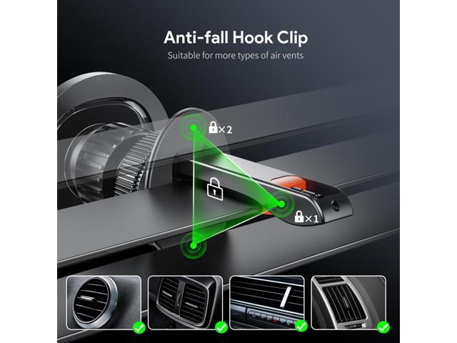Esoulk Magsafe Compatible Car Air Vent Magnetic Phone Holder Mount