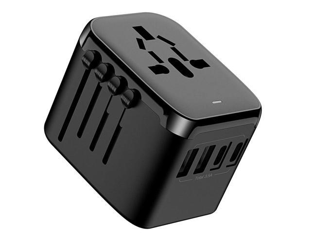 Universal International Travel Adapter USB Type-C Charger Wall Power Converter