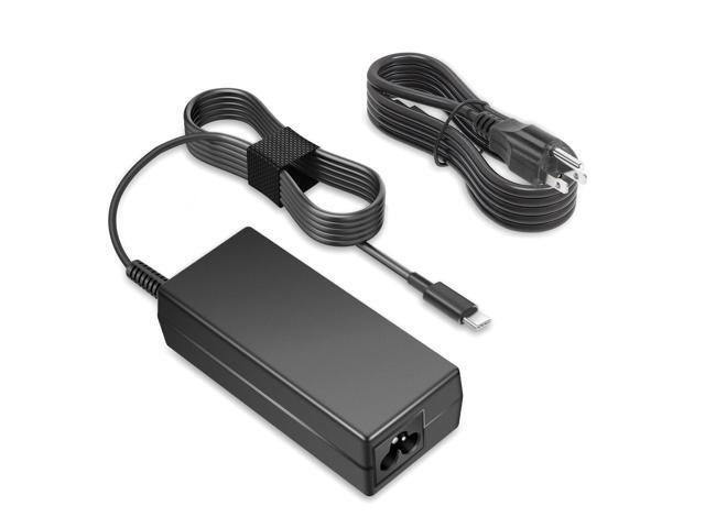 65W USB-C Power Adapter Charger, Fit for ThinkPad ZUK Yoga Chromebook Laptops