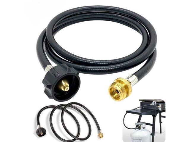 6FT Propane Adapter Hose LP Tank 1lb to 20lb Converter For QCC1 Type1 Gas Grill
