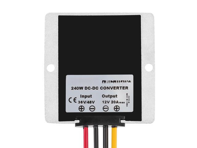 DC 48V 36V to DC 12V 20A 240W Converter Step Down Voltage Regulator Waterproof