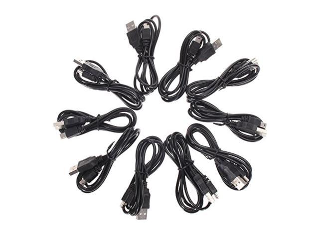 Lot 1-100 US 2 Prong 2Pin AC Power Cord Cable Charge Adapter for PC Laptop PS3