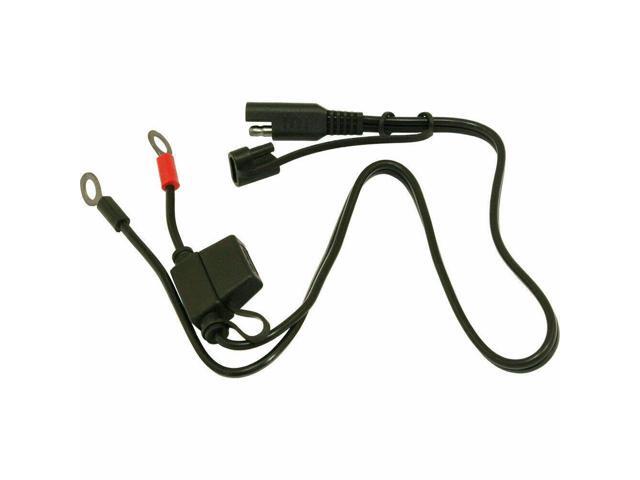 Replacement Battery Tender Harness Snap Cord Ring Terminal Charger Wire SAE