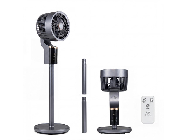 ARLIME Pedestal Fan, Quiet Standing Fan with Remote Control