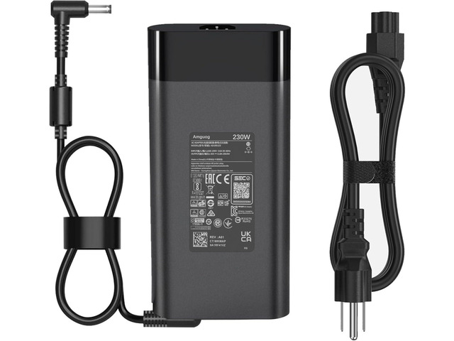 230W 19.5V 11.8A AC Charger Compatible with HP OMEN 16 15 17, Victus 16 15, ZBook Fury G7 G8 G9 G10, ZBook Power Studio G7 G8 G9, Pavilion Gaming...