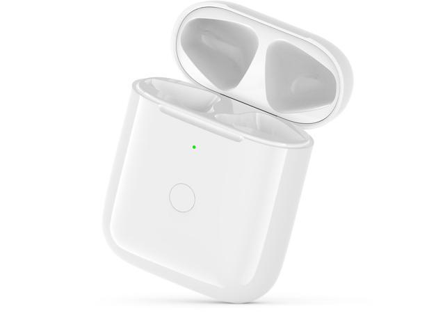 Wireless Charging Case Compatible with AirPod 2 1, Air Pod Charger Case Replacement with Bluetooth Pairing Sync Button, No Earbuds,White