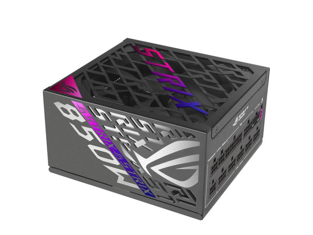 ASUS ROG Strix 850W Platinum (Fully Modular Power Supply, 80 Plus Platinum Certified, ATX 3.1, Cybenetics Lambda A+, GaN MOSFET, GPU-First...
