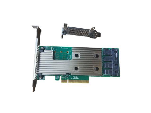 SOEWIOU SAS9305-16i SATA SAS 16 Port HBA 12Gbs RAID Controller Card Host Bus Adapter PCIe 3.0 x8 IT-Mode 05-25703-00 Card (9305-16i)