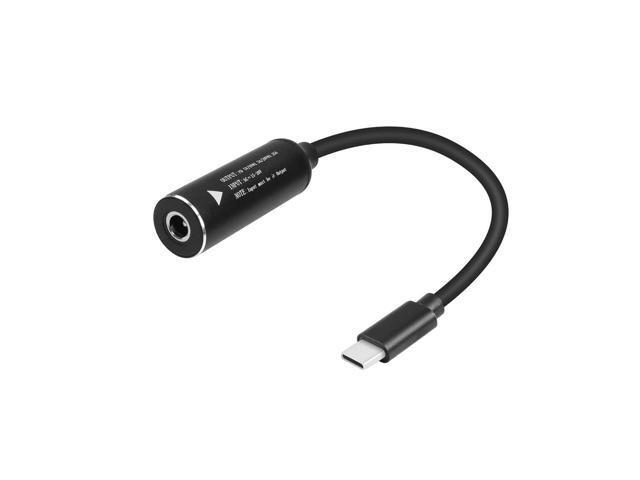 SOEWIOU PD65W DC4017 to USB-C Charging Cable DC4.0mmx1.7mm Round Female to Type-C Charger Power Adapter Cable for Laptops,Mobile Phones,Tablets,...