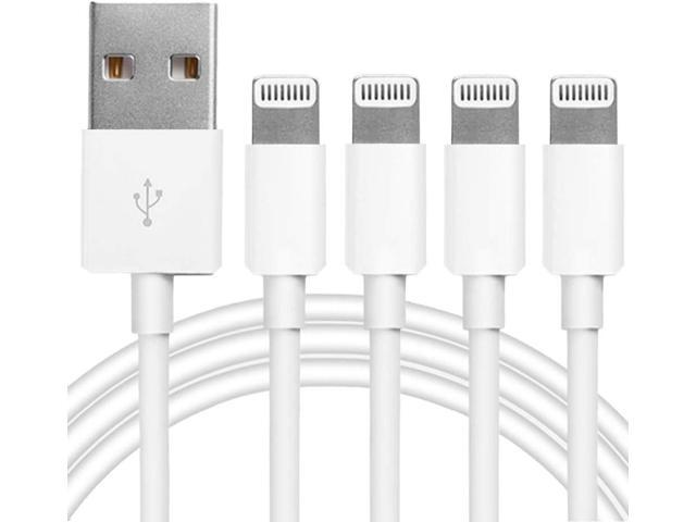 VAREQOY 4Pack [ MFi Certified] Charger Lightning to USB Charging Cable 6FT Cord Compatible iPhone 14/13/12/11 Pro/11/XS MAX/XR/8/7/6s Plus iPad...
