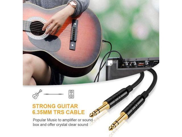 SOEWIOU 1/4/u2019/u2019 TRS Cable,CableCreation [2-Pack 50FT] 1/4 Inch to 1/4 Inch 6.35mm Balanced Stereo Audio Cable for Studio...