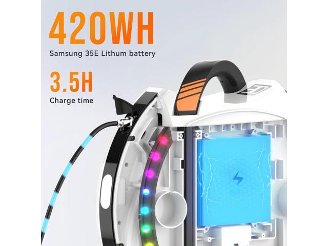 KINGSONG 14DPro Electric Unicycle for Adults: 2400W Peak Motor Delivers 25-Mile Range & 35° Hill Climbing. The 14' Self-Balancing EUC with Smart...