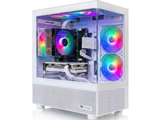 AIGAMEPC Gaming PC Computer Desktop, Intel Core i7 up to 4.0GHz, GTX 1050 Ti 4GB, 16GB RAM, 512GB M.2 SSD, BX3 550W 80PLUS Bronze PSU, WiFi 5, RGB...