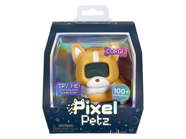 SOEWIOU Pixel Petz - Corgi, Interactive Digital Pet Dog, Ages 4+