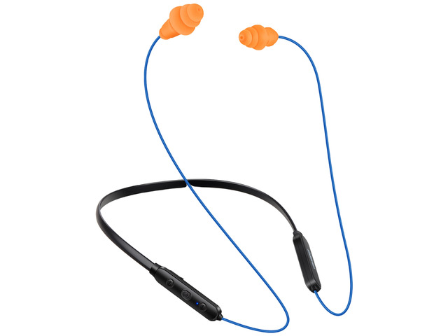 Bluetooth Work Headphones, OSHA-Compliant, 27dB NRR, 24H Playtime Noise-Reduction Safety Earbuds Bluetooth 5.4, 100 ft aptX HD Soft 3-Flange...