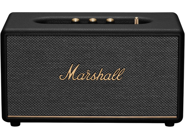 Marshall Stanmore III Bluetooth Home Speaker - Loud Stereo Sound with Bass and Treble Controls Plug-in Powered Record Player Compatible RCA...