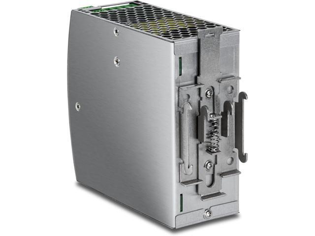 TRENDnet 480W, 48 56V DC, 10A AC to DC DIN-Rail Power Supply with PFC Function, TI-S48048, 150% Peak Load Capability, UL 62368 Certified