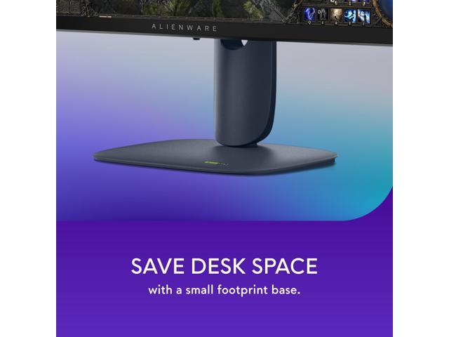 Alienware - AW2725DM 27" IPS LED QHD 180Hz 1ms FreeSync and G-Sync Compatible Gaming Monitor with HDR (HDMI, DisplayPort) - Interstellar Indigo - image 6