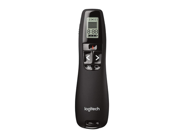 Wireless Presenter R800 PowerPoint Clicker with Green Laser PowerPoint remote control, ideal for slideshows