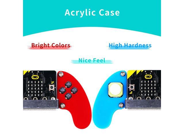 ELECFREAKS microbit Game Joystick Wireless Control Handle by micro:bit STEAM Education DIY Graphical Programming Controller(Without Micro:bit)