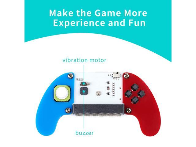 ELECFREAKS microbit Game Joystick Wireless Control Handle by micro:bit STEAM Education DIY Graphical Programming Controller(Without Micro:bit)