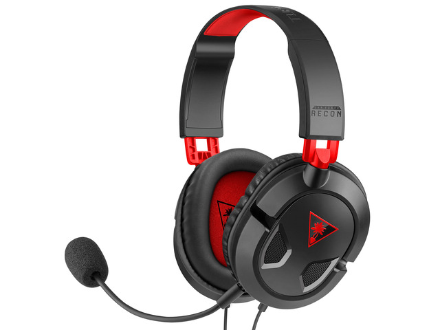 Turtle Beach Recon 50 Wired Multiplatform Gaming Headset for PC, PS5, Xbox PlayStation, PS4, Xbox Series X S, PC Splitter Cable, Removable Mic,...