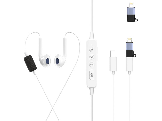 Sound Card Karaoke Headset with in-Ear Monitoring, Voice Changer, Reverberation, Built-in Sound Card, Karaoke Microphone, Portable Karaoke...