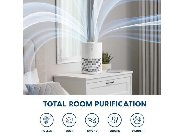 IRIS USA True HEPA Air Purifier, H13 3-in-1 Filter, Removes 99.97% of Allergens, Pet Hair, Smoke & Odors, Covers up to 307 ft², Energy Star, Quiet...