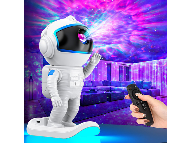 Astronaut Galaxy Projector, Star Night Light for Kids Bedroom Galaxy Light Projector with Timer Remote, Teen Girls Gifts Trendy Stuff for Boys...