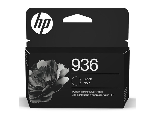 936 Black Ink Cartridge Works with OfficeJet 9120, OfficeJet Pro 9110, 9120, 9130 Series, Wide Format 9730 Eligible for Instant Ink 4S6V2LN