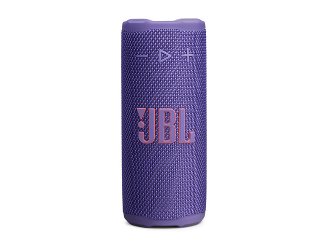 Grip Portable Bluetooth Speaker, Waterproof, Ambient Light - Purple Up to 14 Hr Playtime, AI Sound Boost, IP68 Waterproof And Dustproof,...