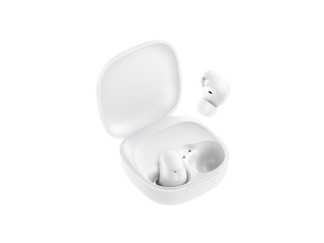 Redmi Buds 6 Play 10mm Dynamic Driver AI Noise Reduction Up to 36-Hour Battery Life Bluetooth 5.4 Touch Control - Global Version - (White)