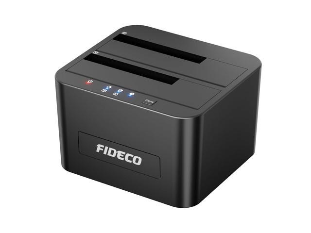 ViewSonic External Hard Drive Docking Station, Hard Drive Dock for 2.5 and 3.5 inch SATA HDD SSD, HDD Docking Station with Dual Bay, USB 3.0 Hard...