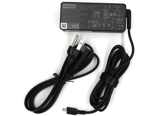Lenovo Laptop Charger 65W Watt USB Type C(USB-C) AC Power Adapter - ThinkPad T14 T15 E14 E15 X1Carbon X13 2023- ADLX65YDC3D
