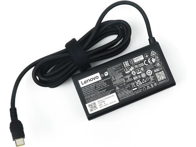 Lenovo Laptop Charger 65W Watt USB Type C(USB-C) AC Power Adapter - ThinkPad X1 Carbon Gen 11,E16, ADLX65YDC3E