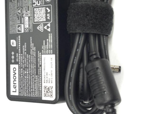 Lenovo 65W Round Tip AC Adapter - GX20K16005 for Essential- Yoga 330-11IGM, IdeaPad S100 Series-IdeaPad S145-15IWL, Flex Series-ideapad Flex...