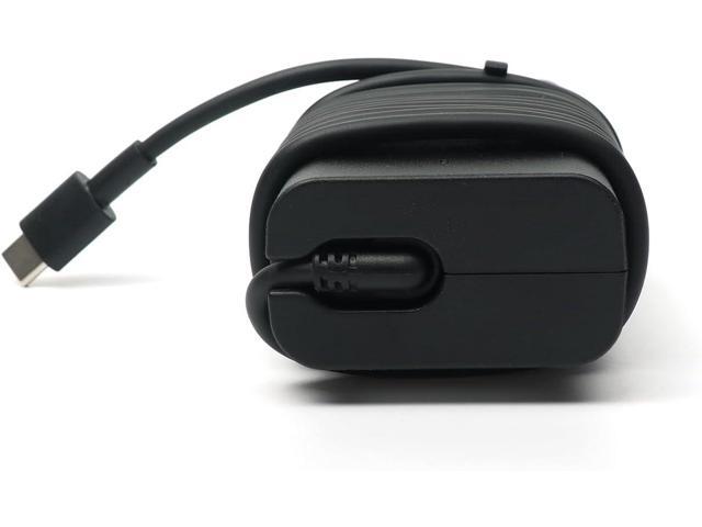 Dell 65W USB-C Laptop Charger,Latitude 5400 5410 5420 5430 5440 5450 Power AC Adapter with Power Cord Cable, Black, HA65NM190