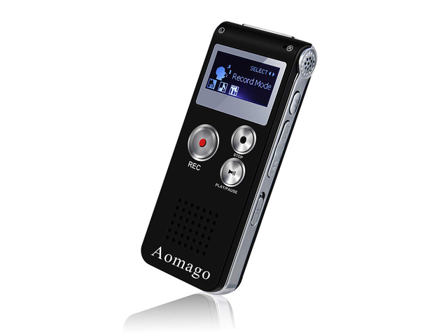 64GB Digital Voice Recorder Voice Activated Recorder for Lectures, Meetings, Interviews Audio Mini Recorder Portable Tape Dictaphone with Playback,...