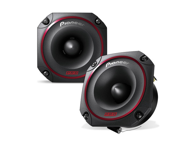 P. R.O. Series TS-B351PRO 3.5' Component Car Tweeters 300W Max Perfect for High-SPL Builds and Pro-Level Car Audio, Bullet Style Tweeter