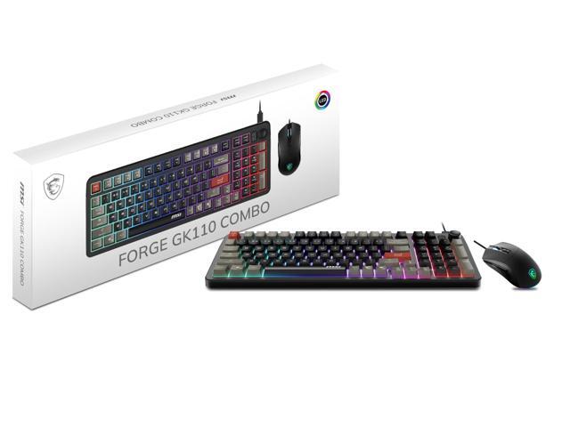 MSI FORGE GK110 COMBO Gaming Keyboard & Mouse FORGEGK110C