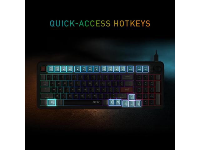 MSI FORGE GK110 COMBO Gaming Keyboard & Mouse FORGEGK110C