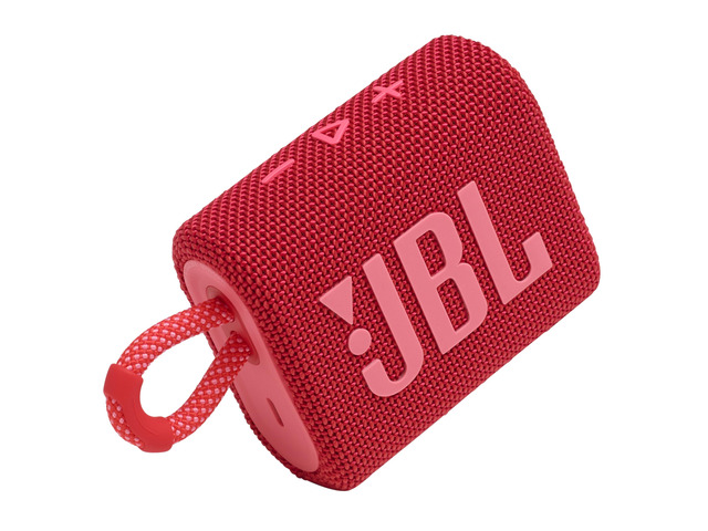 Go 3 - Portable Mini Bluetooth Speaker, big audio and punchy bass, IP67 waterproof and dustproof, 5 hours of playtime, speaker for home, outdoor...