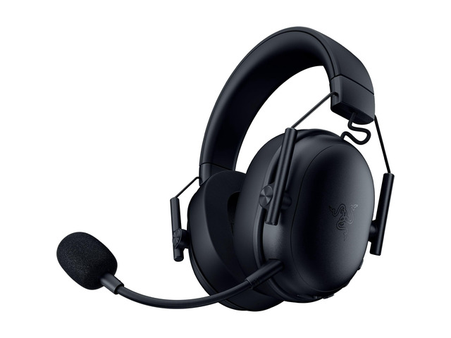 Razer BlackShark V3 X HyperSpeed Wireless PC Gaming Headset, Black 50mm Drivers, Cardioid Mic, 2.4 GHz, Bluetooth, USB, Works with Mac, PS5,...
