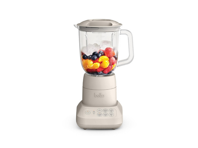 bella 10 Speed Countertop Blender, Juicer & Smoothie Maker, Fits-anywhere Kitchenware, Slim Flip & Store Design, Dishwasher Safe 48oz Capacity...