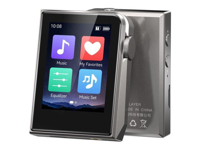 64GB HiFi Lossless MP3 Player with DAC & DSD Support, 2' Touchscreen High Resolution Digital Audio Player with FLAC, CNC Aluminum Alloy Body,...