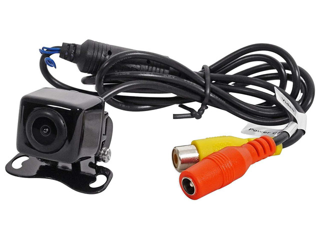 BUCAM100J HD Backup Camera for Car, Truck and SUV, IP67 Waterproof LED high-definition day and night visibility, wide viewing angle, on-screen...