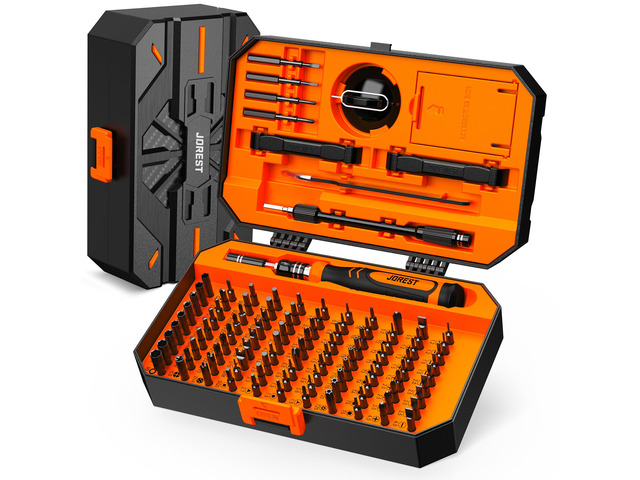 115 in 1 Precision Screwdriver Set, Magnetic Electronics Tool Kit Gifts for Men, Mini Repair Tool for iPhone, Macbook, PC, Laptop, Computer,...