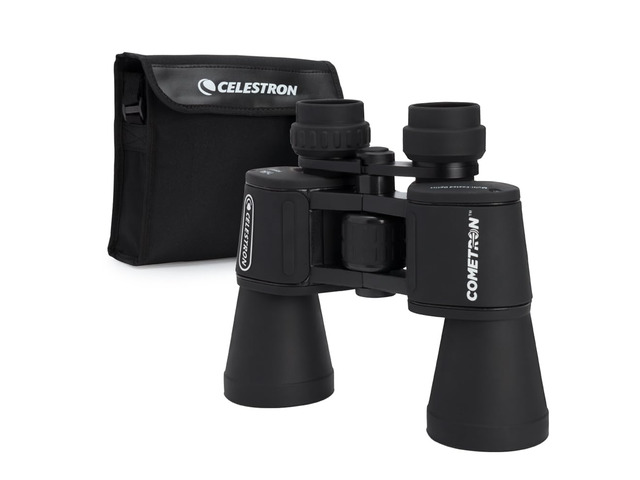 Cometron 7x50mm Astronomy Binoculars Wide-Field Astronomy Binocular, Porro Prism, Multi-Coated Optics, Comfortable Handheld, Tripod Adaptable,...