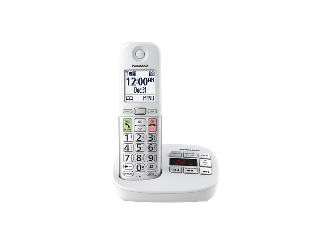Cordless Phone, Easy to Use with Large Display and Big Buttons, Flashing Favorites Key, Built in Flashlight, Call Block, Volume Boost, Talking...