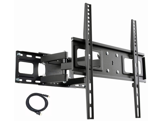 MW340B2 TV Wall Mount Bracket for Most 32-65 Inch LED, LCD, OLED, UHD Plasma Flat Screen TV, with Full Motion Tilt Swivel Articulating Dual Arms...